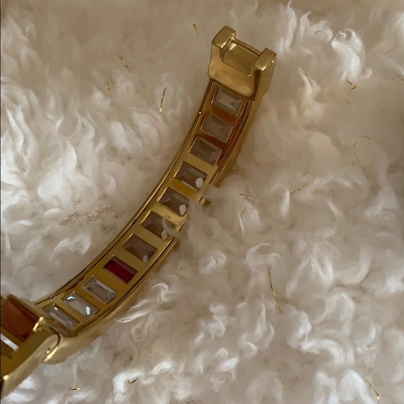 RARE Michael Kors Regal Baguettes Hinged Bangle - Picture 8 of 13